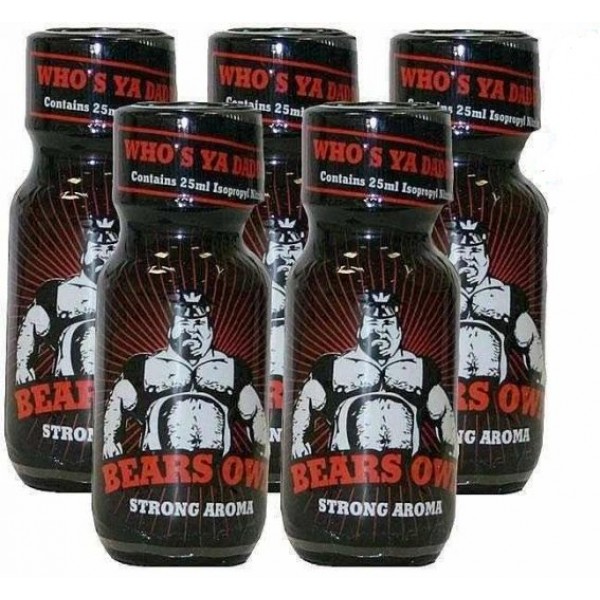 Bears Poppers Aroma 25ml 5 flesjes